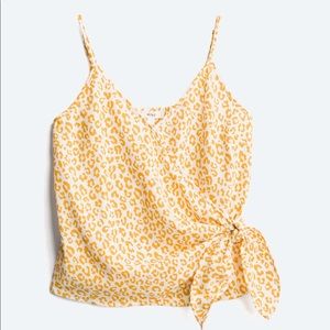 Galvin faux wrap tank top size medium